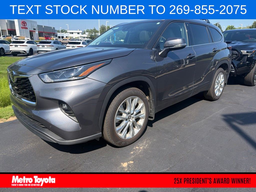 Gray 2025 Toyota Highlander SUV / Crossover All-Wheel Drive 8-Speed Automatic