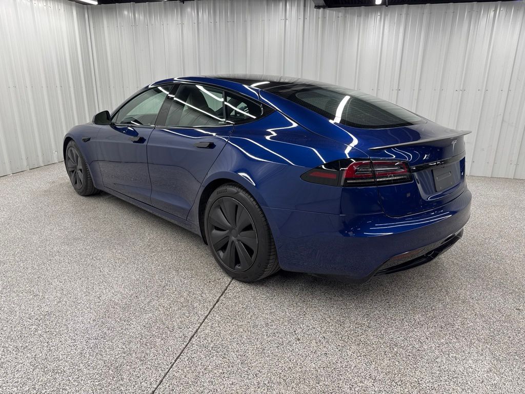 2022 Tesla Model S Plaid Blue at Ultimate Motorsports