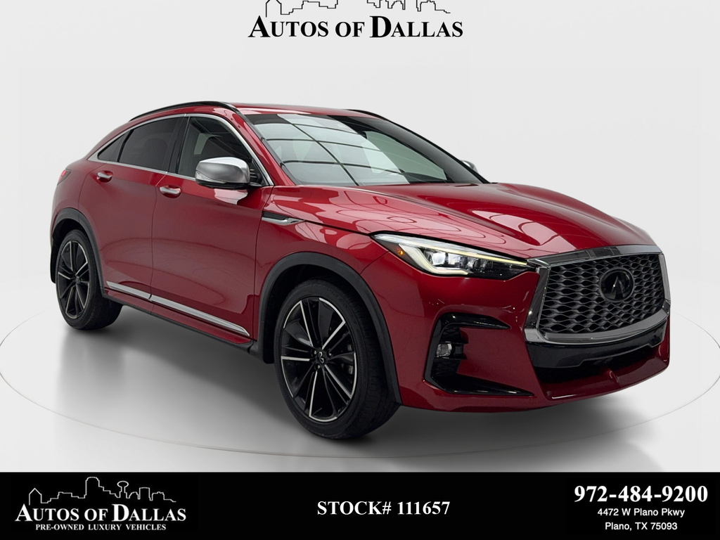 Dynamic Sunstone Red 2022 INFINITI QX55 SUV / Crossover All-Wheel Drive Continuously Variable Transmission