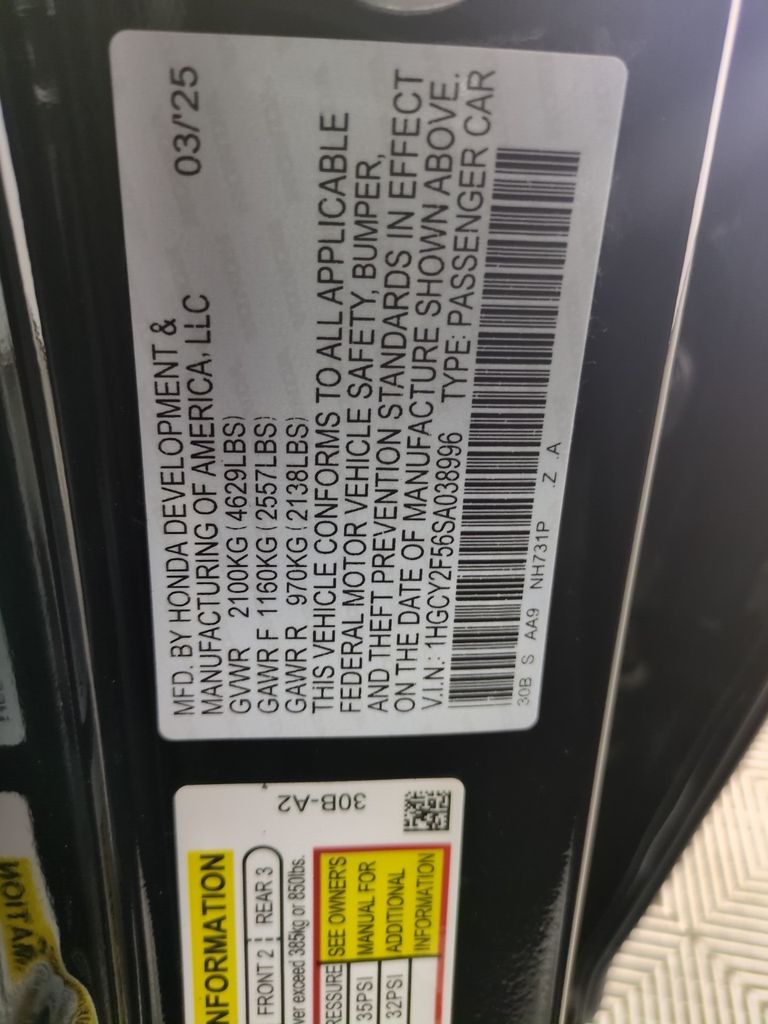 New 2025 Honda Accord Hybrid For Sale in Fort Wayne, IN