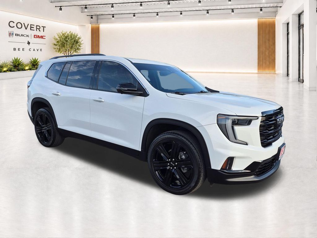 Summit White 2024 GMC Acadia SUV / Crossover Front-Wheel Drive 8-Speed Automatic