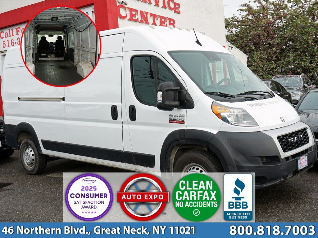 2022 RAM ProMaster 2500 159 High Roof Cargo Van FWD