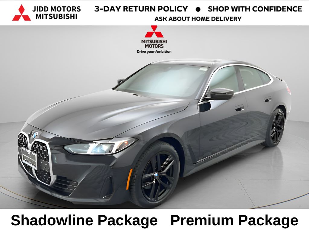 Black Sapphire Metallic 2026 BMW 4 Series Sedan All-Wheel Drive 8-Speed Automatic