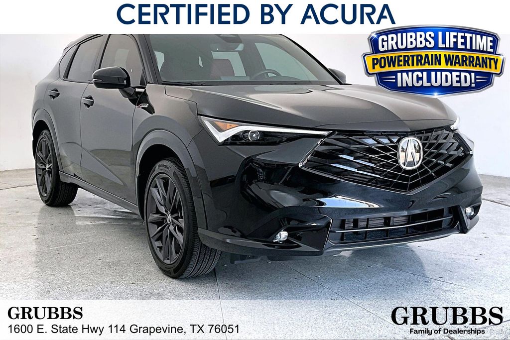 Crystal Black Pearl 2026 Acura ADX SUV / Crossover Front-Wheel Drive Continuously Variable Transmission