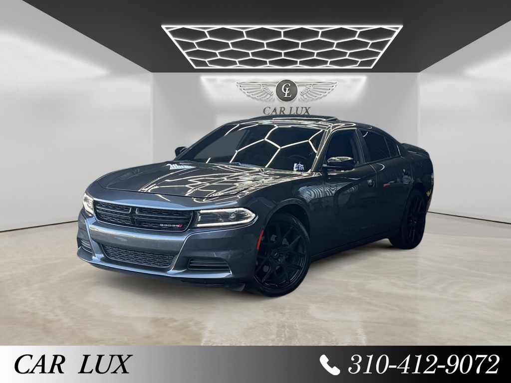 Gray (Granite Crystal Metallic Clearcoat) 2023 Dodge Charger Sedan Rear-Wheel Drive 8-Speed Automatic