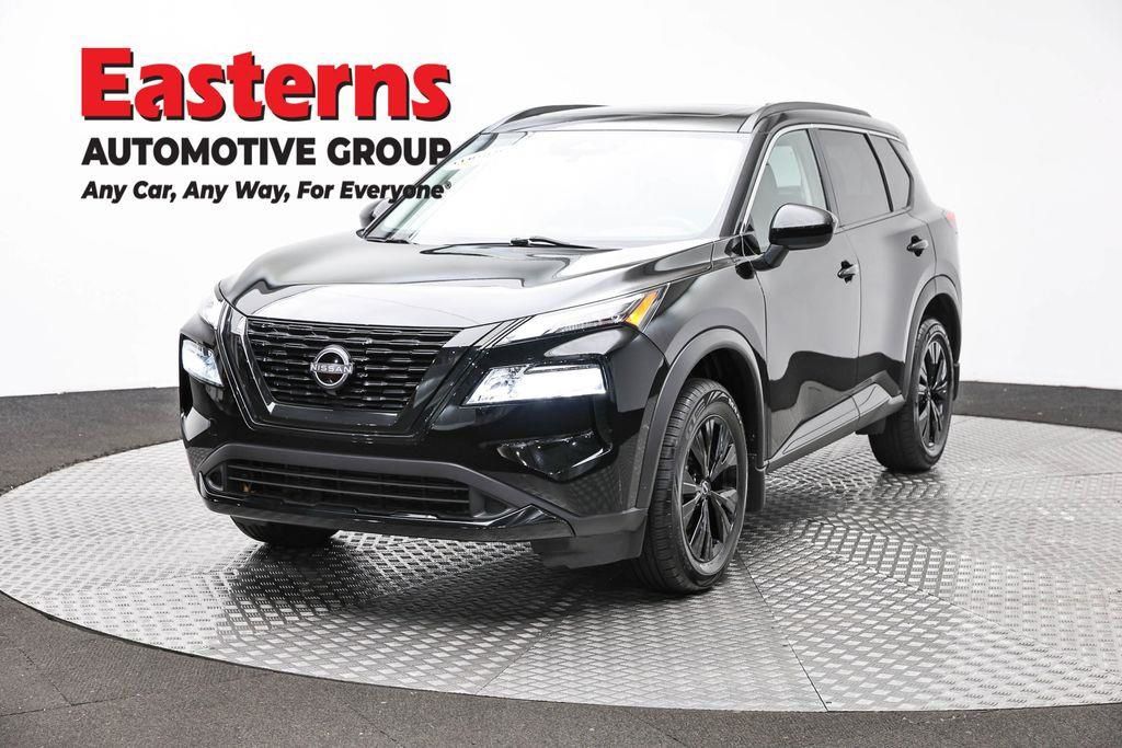 Super Black 2023 Nissan Rogue SUV / Crossover All-Wheel Drive Continuously Variable Transmission