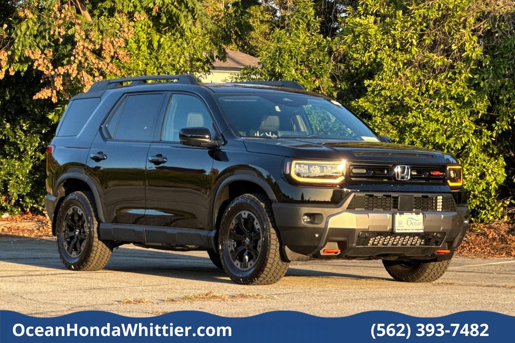 Crystal Black Pearl 2026 Honda Passport TrailSport Elite AWD SUV / Crossover All-Wheel Drive Automatic
