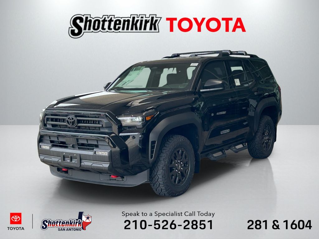 Black 2026 Toyota 4Runner SUV / Crossover Four-Wheel Drive 8-Speed Automatic
