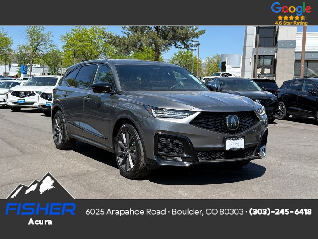 Liquid Carbon Metallic 2026 Acura MDX SUV / Crossover All-Wheel Drive Automatic