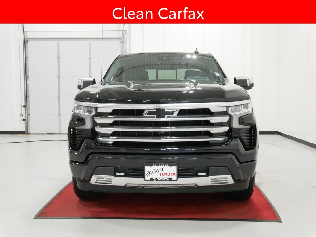 Used 2023 Chevrolet Silverado 1500 High Country with VIN 1GCUDJEL6PZ322050 for sale in Waite Park, Minnesota
