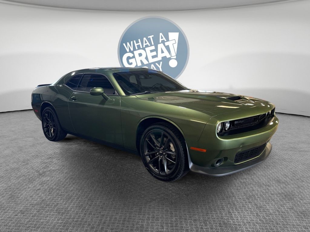 F8 Green 2023 Dodge Challenger Coupe All-Wheel Drive 8-Speed Automatic
