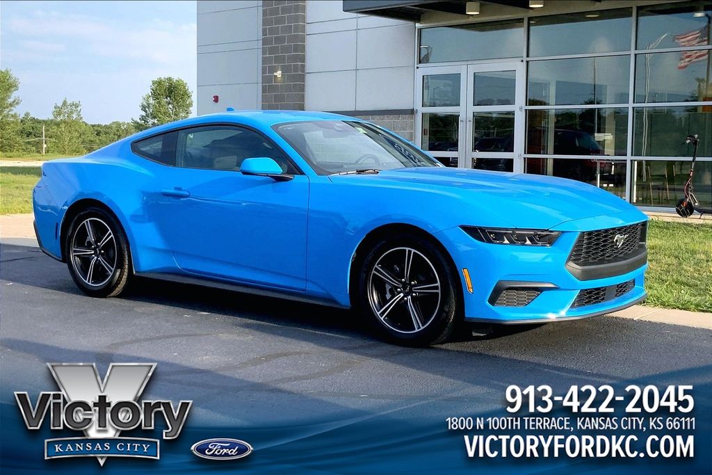 Grabber Blue Metallic 2025 Ford Mustang Coupe Rear-Wheel Drive Automatic