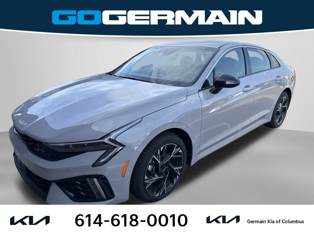 Wolf Gray 2026 Kia K5 Sedan Front-Wheel Drive 8-Speed Automatic