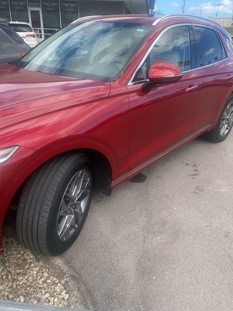 Mauna Red 2023 Genesis GV70 2.5T AWD SUV / Crossover All-Wheel Drive 8-Speed Automatic