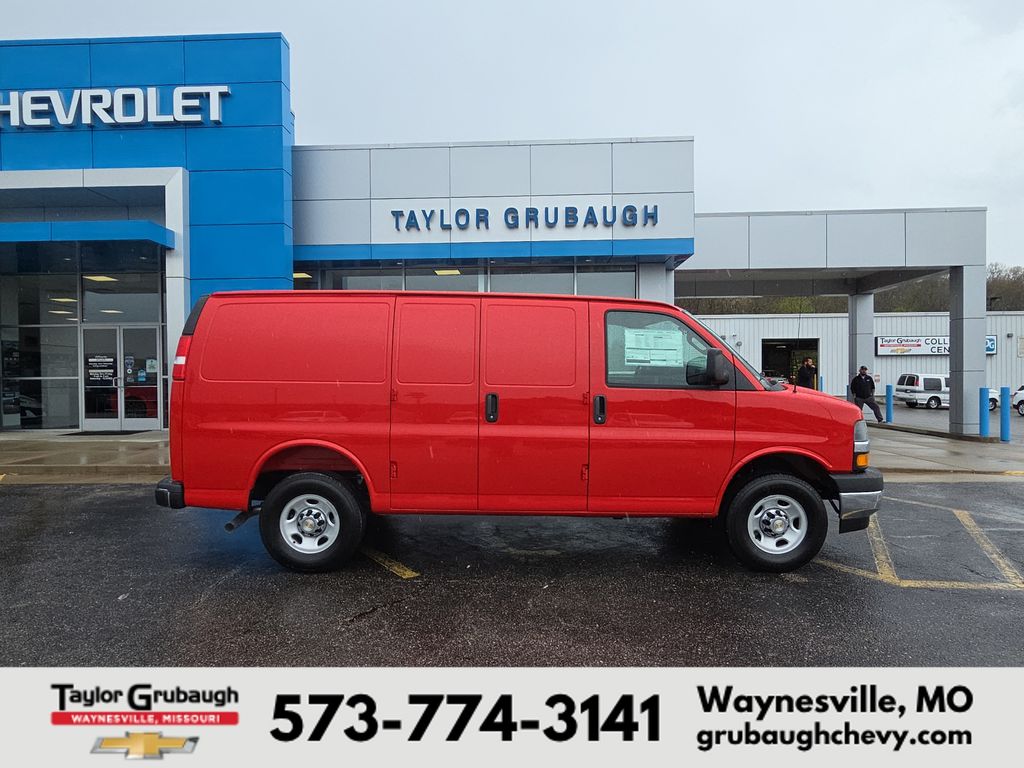 Red Hot 2026 Chevrolet Express Cargo Van Rear-Wheel Drive 8-Speed Automatic Overdrive