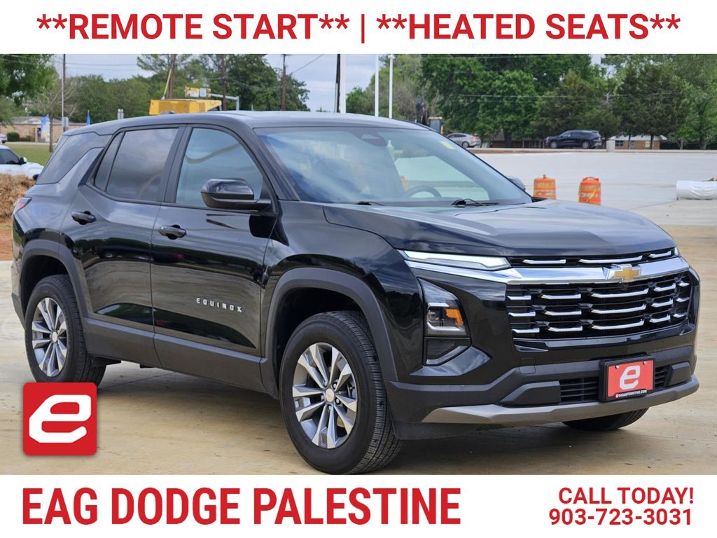 Mosaic Black Metallic 2025 Chevrolet Equinox LT FWD SUV / Crossover Front-Wheel Drive Continuously Variable Transmission