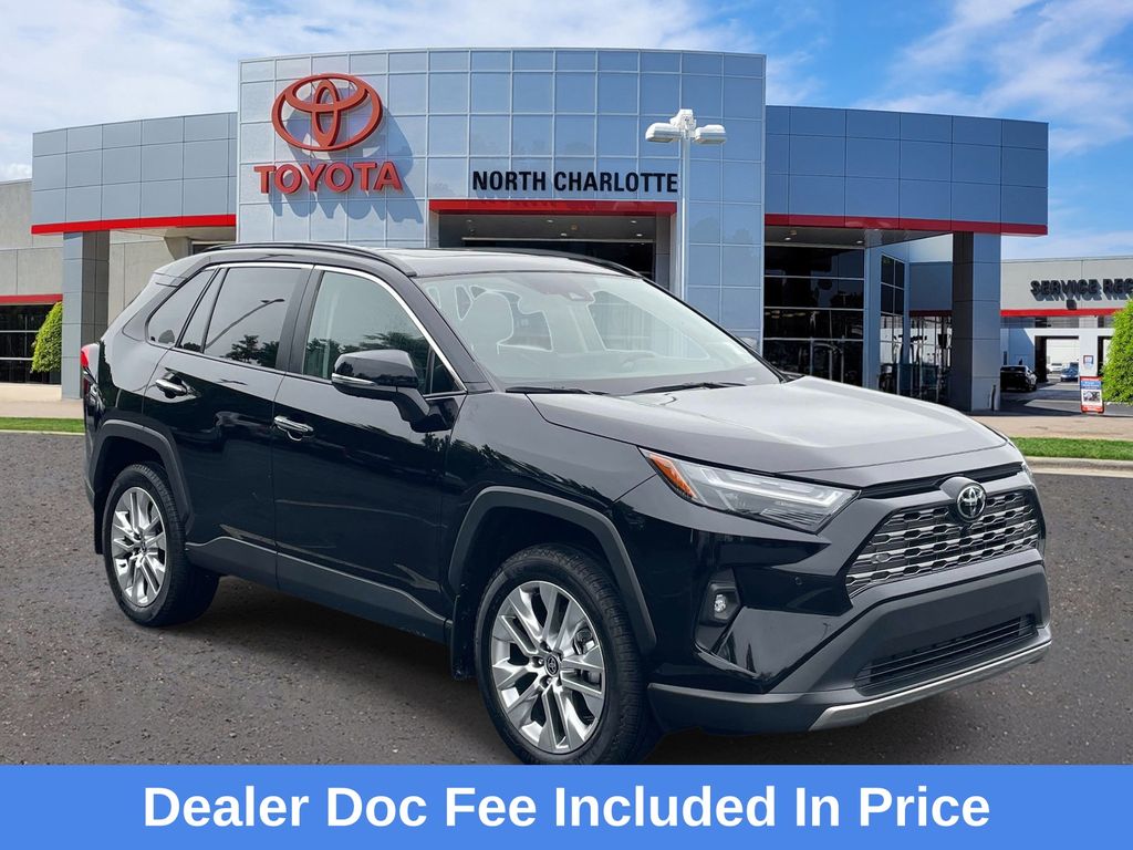 Midnight Black Metallic 2025 Toyota RAV4 SUV / Crossover Front-Wheel Drive 8-Speed Automatic