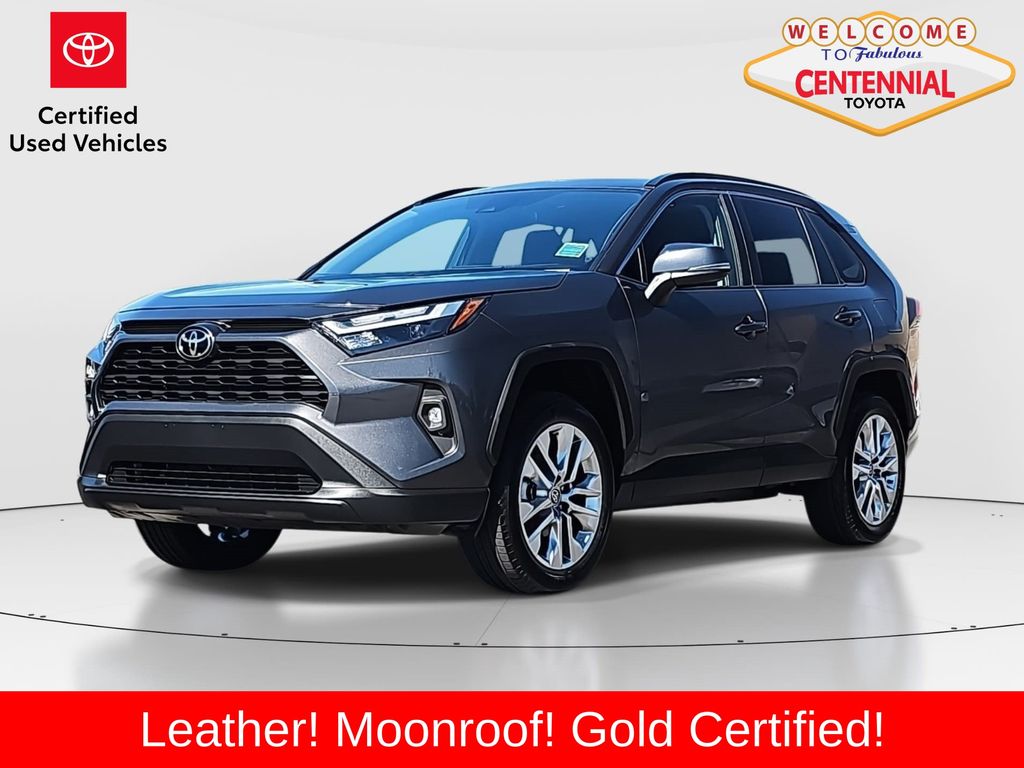 Magnetic Gray Metallic 2025 Toyota RAV4 SUV / Crossover All-Wheel Drive 8-Speed Automatic