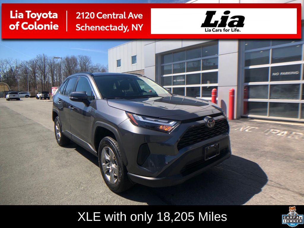 Magnetic Gray Metallic 2025 Toyota RAV4 XLE AWD SUV / Crossover All-Wheel Drive 8-Speed Automatic