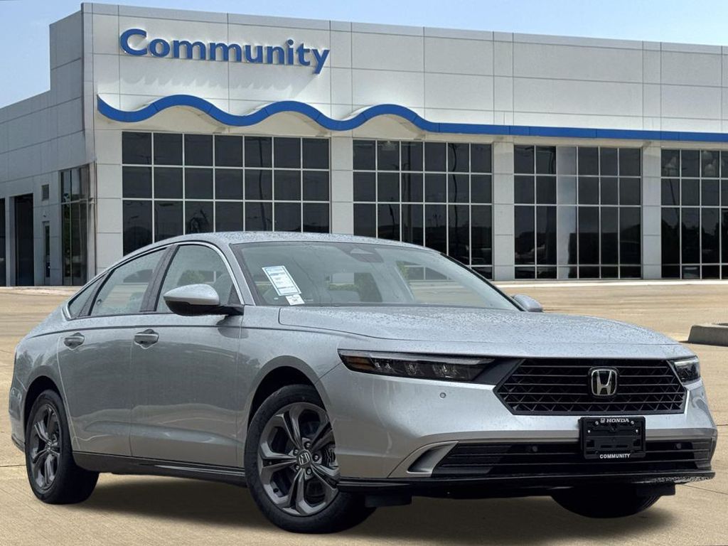 2026 Honda Accord Hybrid EX-L Silver at Community Honda