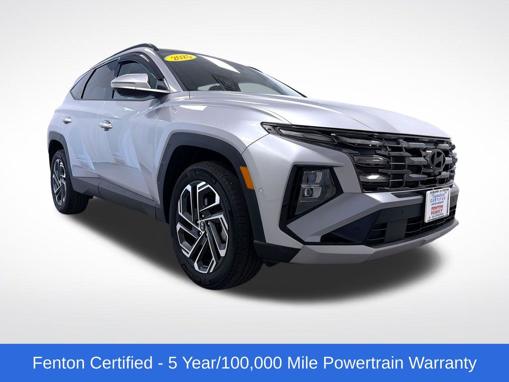 Shimmering Silver 2025 Hyundai Tucson SUV / Crossover All-Wheel Drive 8-Speed Automatic