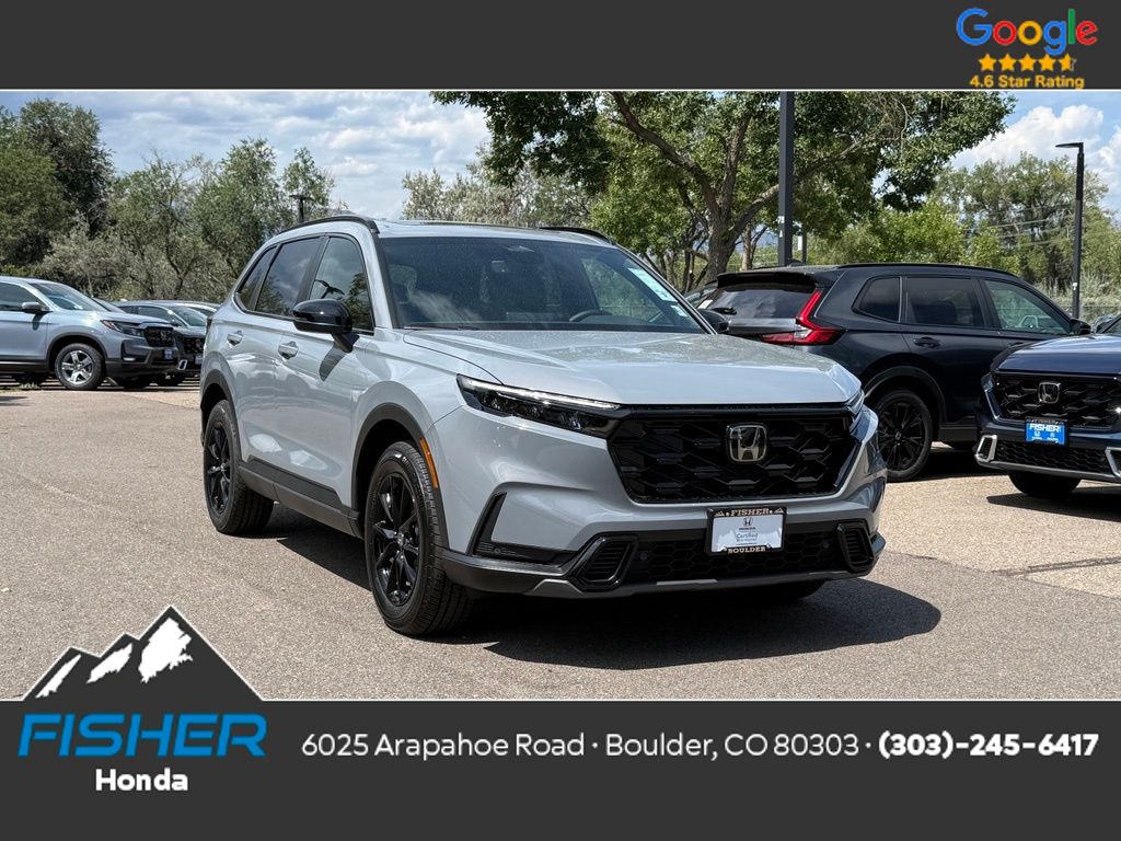Urban Gray 2026 Honda CR-V Hybrid SUV / Crossover All-Wheel Drive Continuously Variable Transmission