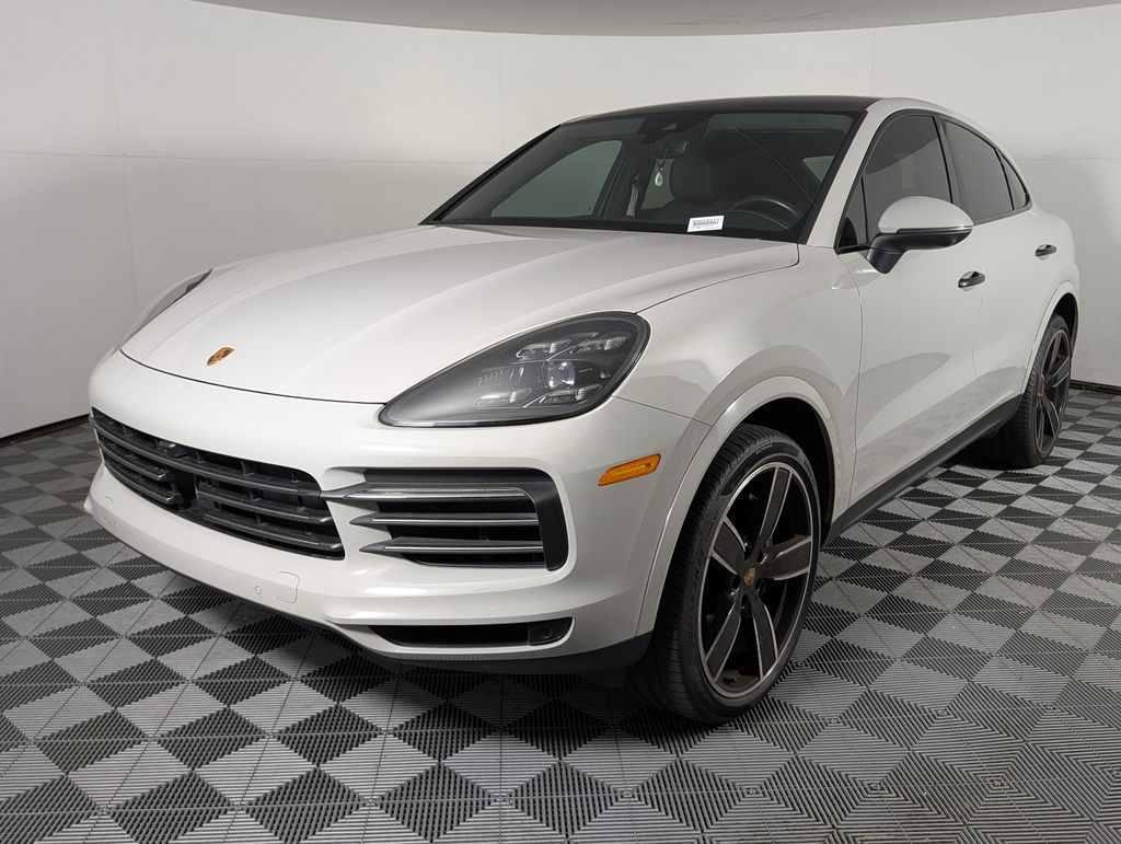 Chalk 2022 Porsche Cayenne Coupe Coupe All-Wheel Drive 8-Speed Automatic