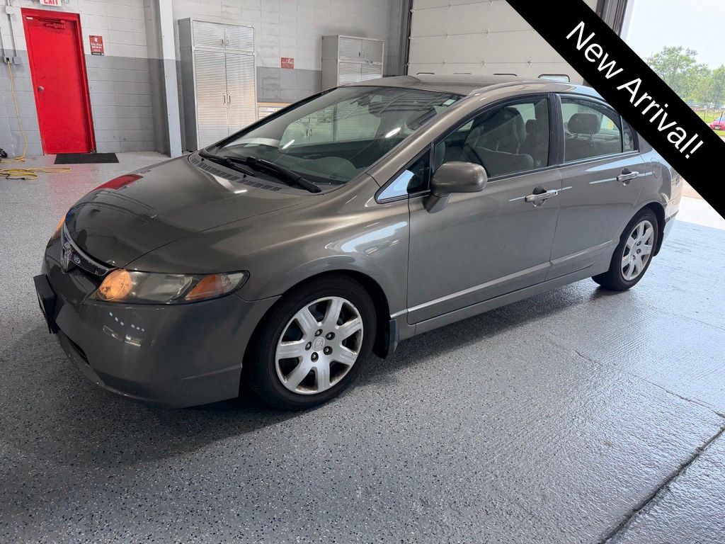  2007 Honda Civic Sedan Front-Wheel Drive 5-Speed Automatic