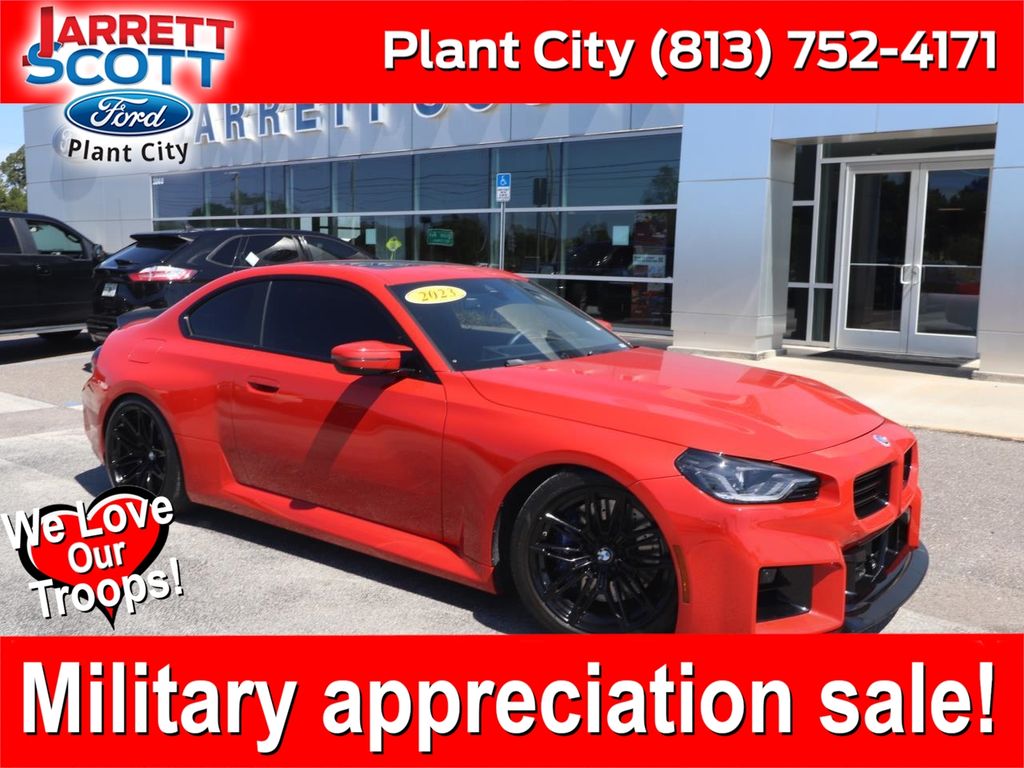 Toronto Red Metallic 2023 BMW M2 RWD Coupe Rear-Wheel Drive 8-Speed Automatic