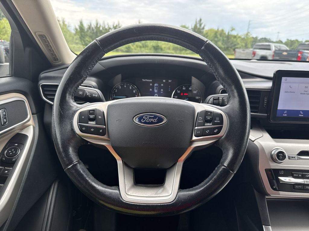 2021 Ford Explorer XLT White at Monument Chevrolet