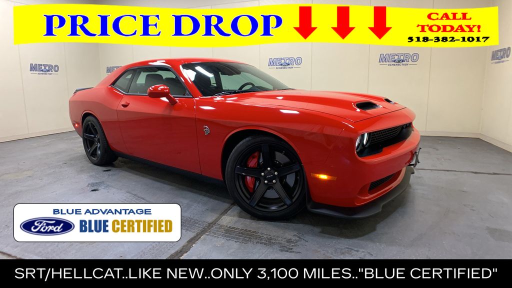 Torred Clearcoat 2021 Dodge Challenger SRT Hellcat RWD Coupe Rear-Wheel Drive 8-Speed Automatic