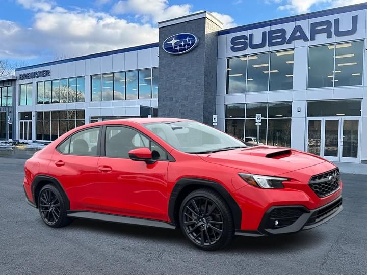 Ignition Red 2025 Subaru WRX Sedan All-Wheel Drive 6-Speed Manual