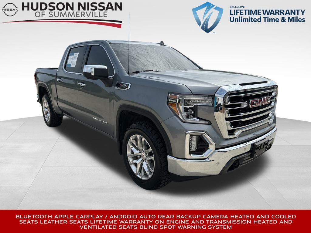 2020 Satin Steel Metallic GMC Sierra 1500 SLT 4X4 Truck