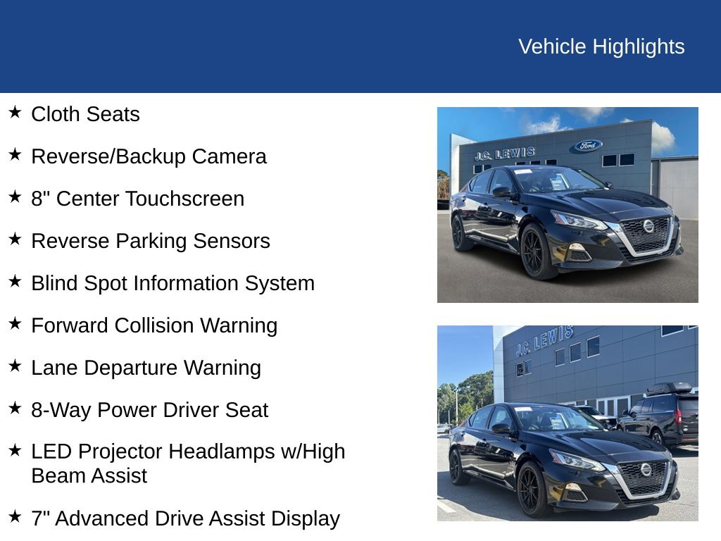 2021 Nissan Altima SV FWD