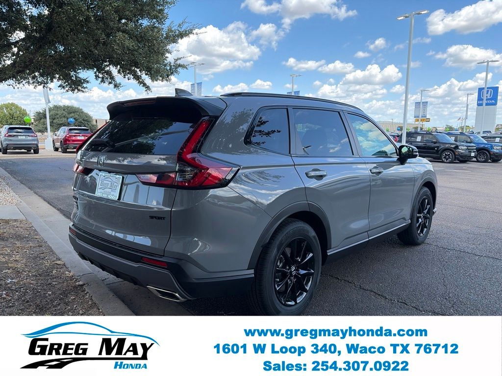 2026 Honda CR-V Hybrid Sport Gray at Greg May Honda