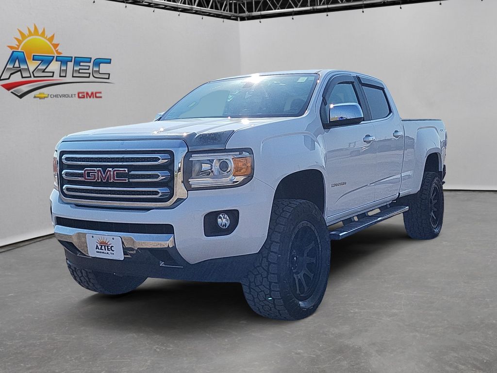 Summit White 2017 GMC Canyon Pickup Truck Four-Wheel Drive 8-Speed Automatic
