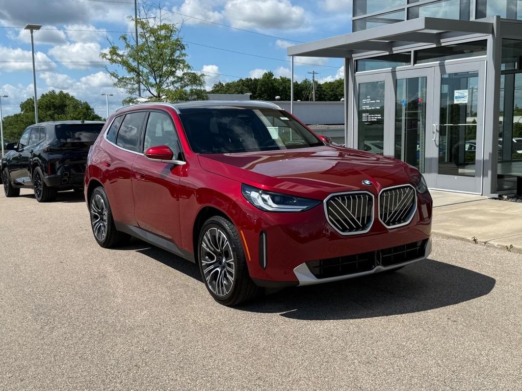 Vegas Red Metallic 2026 BMW X3 SUV / Crossover All-Wheel Drive 8-Speed Automatic