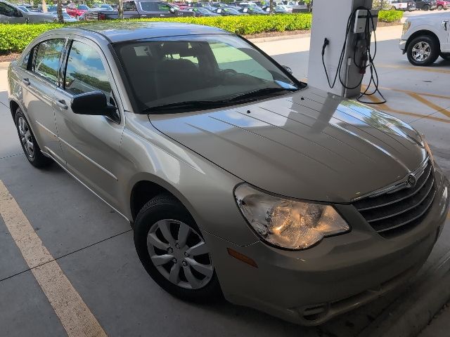 White (Linen Gold Pearl Metallic) 2007 Chrysler Sebring Sedan Front-Wheel Drive 4-Speed Automatic