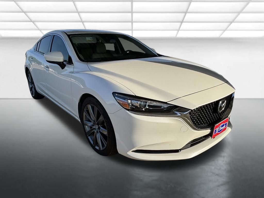 Snowflake White Pearl Mica 2018 Mazda MAZDA6 Sedan Front-Wheel Drive 6-Speed Automatic