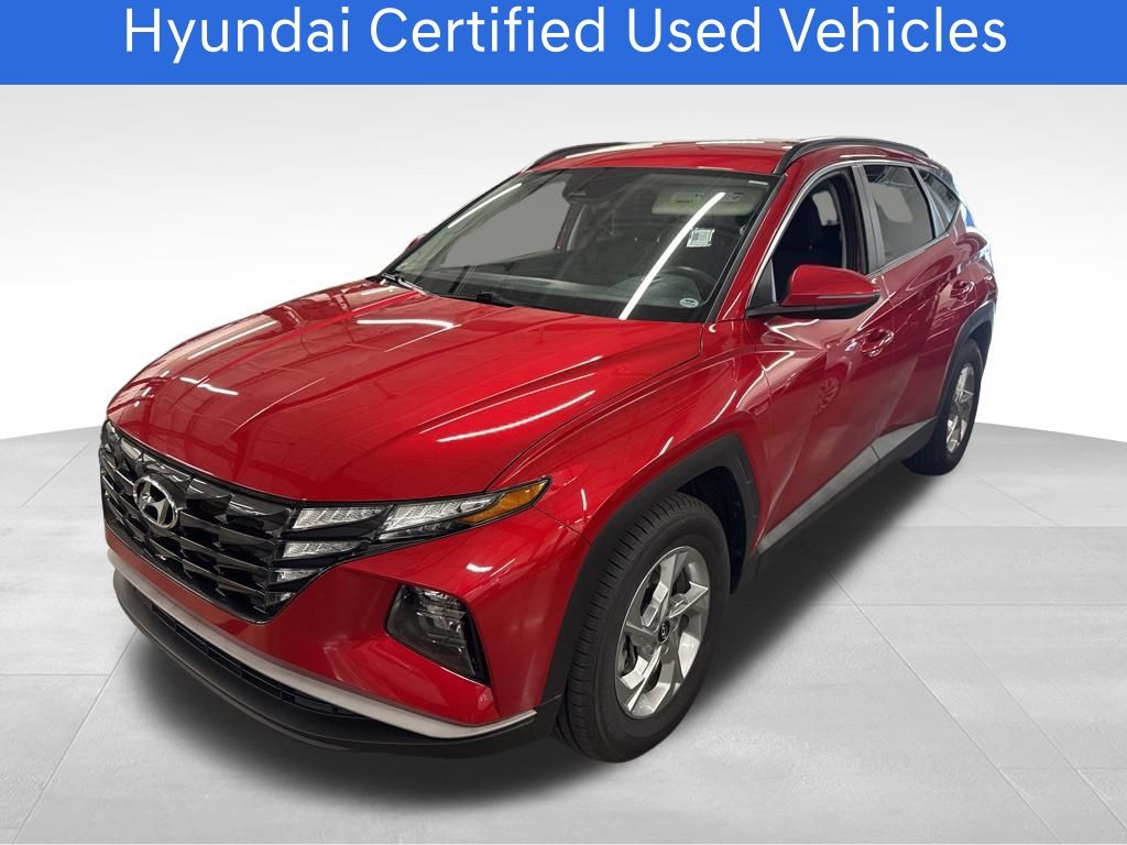 Calypso Red 2023 Hyundai Tucson SEL FWD SUV / Crossover Front-Wheel Drive 8-Speed Automatic