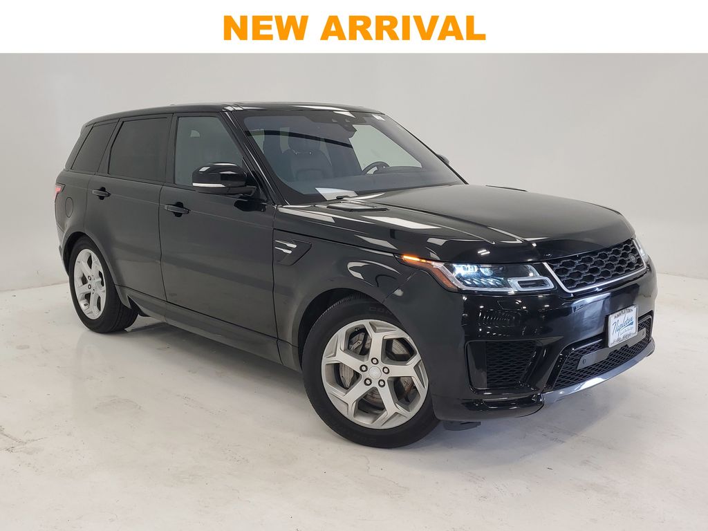 Black 2019 Land Rover Range Rover Sport V6 HSE 4WD SUV / Crossover All-Wheel Drive 8-Speed Automatic