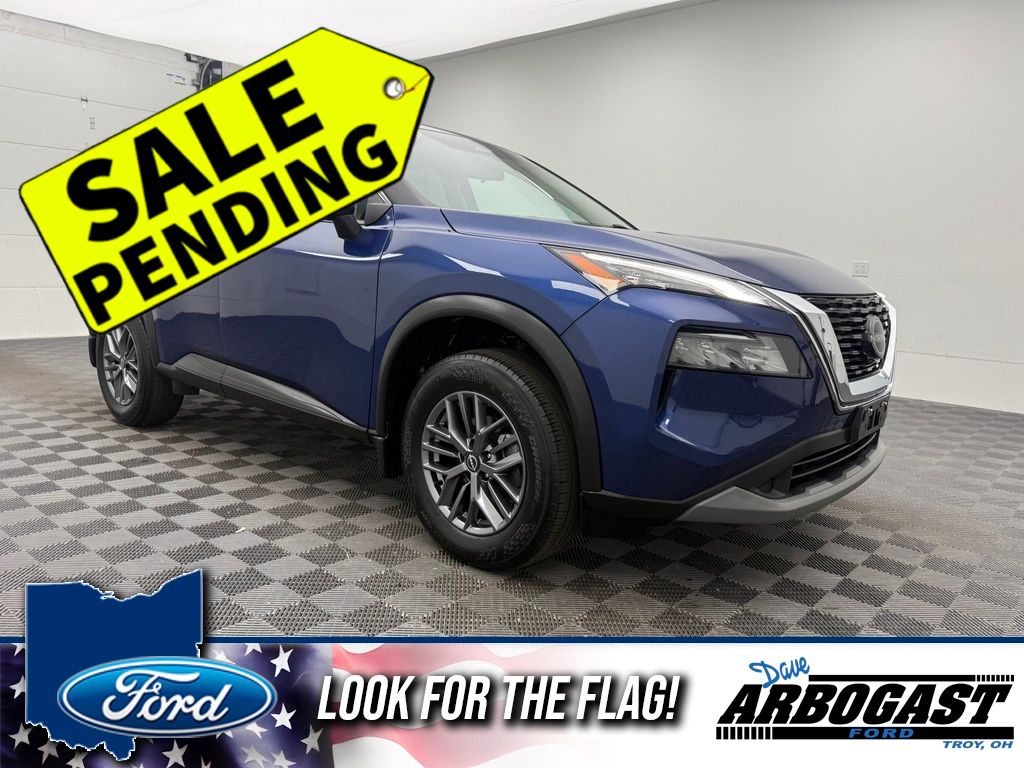 Caspian Blue Metallic 2023 Nissan Rogue SUV / Crossover All-Wheel Drive Continuously Variable Transmission