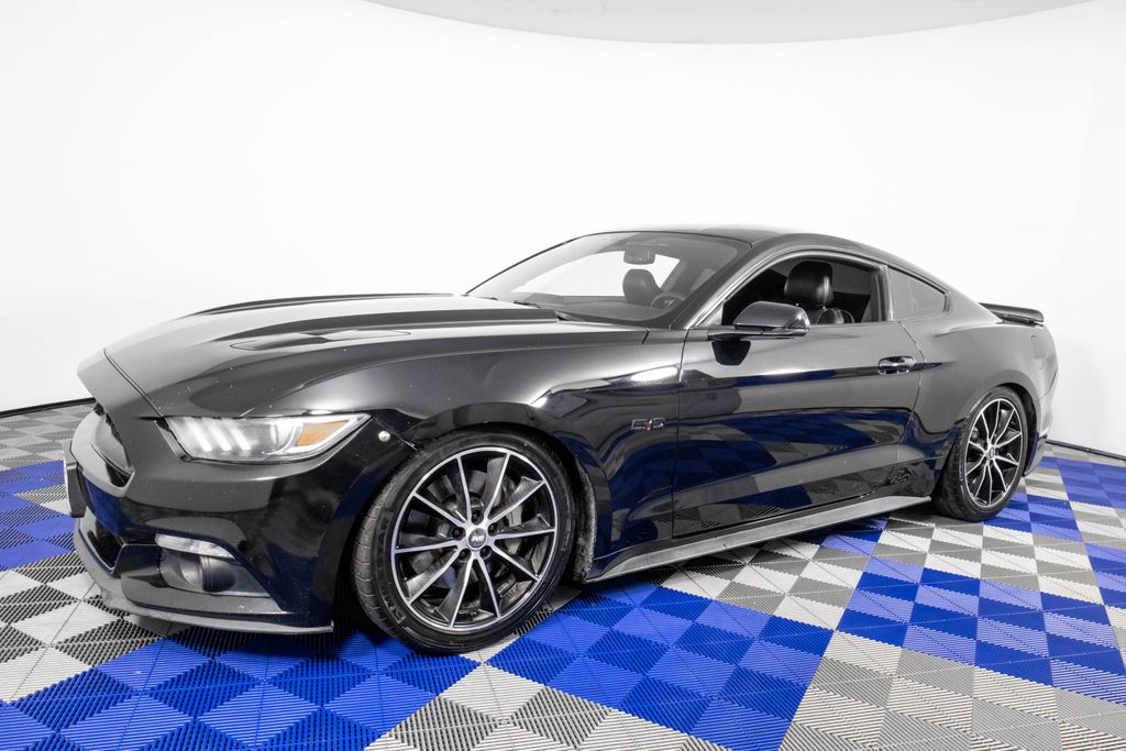 Shadow Black 2017 Ford Mustang GT Premium Coupe RWD Coupe Rear-Wheel Drive 6-Speed Automatic