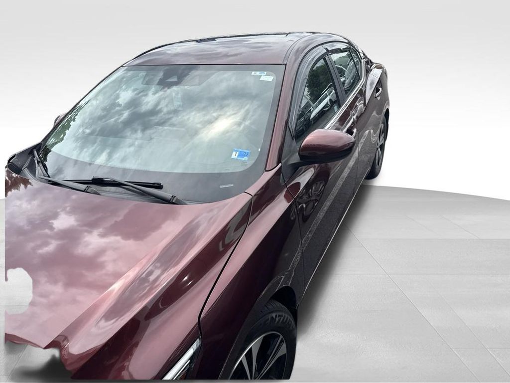 Used 2022 Red Nissan SV image 7