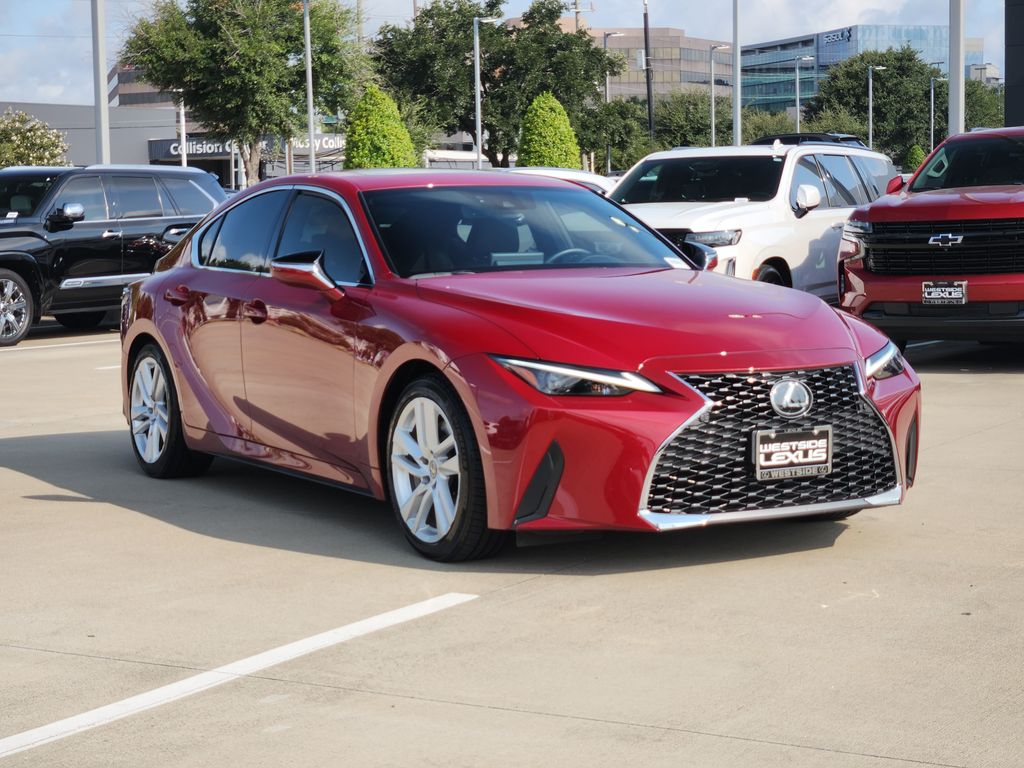 2024 Lexus IS 300 Red at Westside Lexus