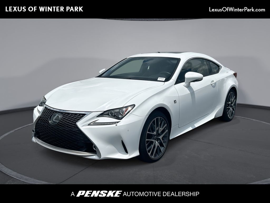 Ultra White 2016 Lexus RC Coupe All-Wheel Drive 6-Speed Automatic