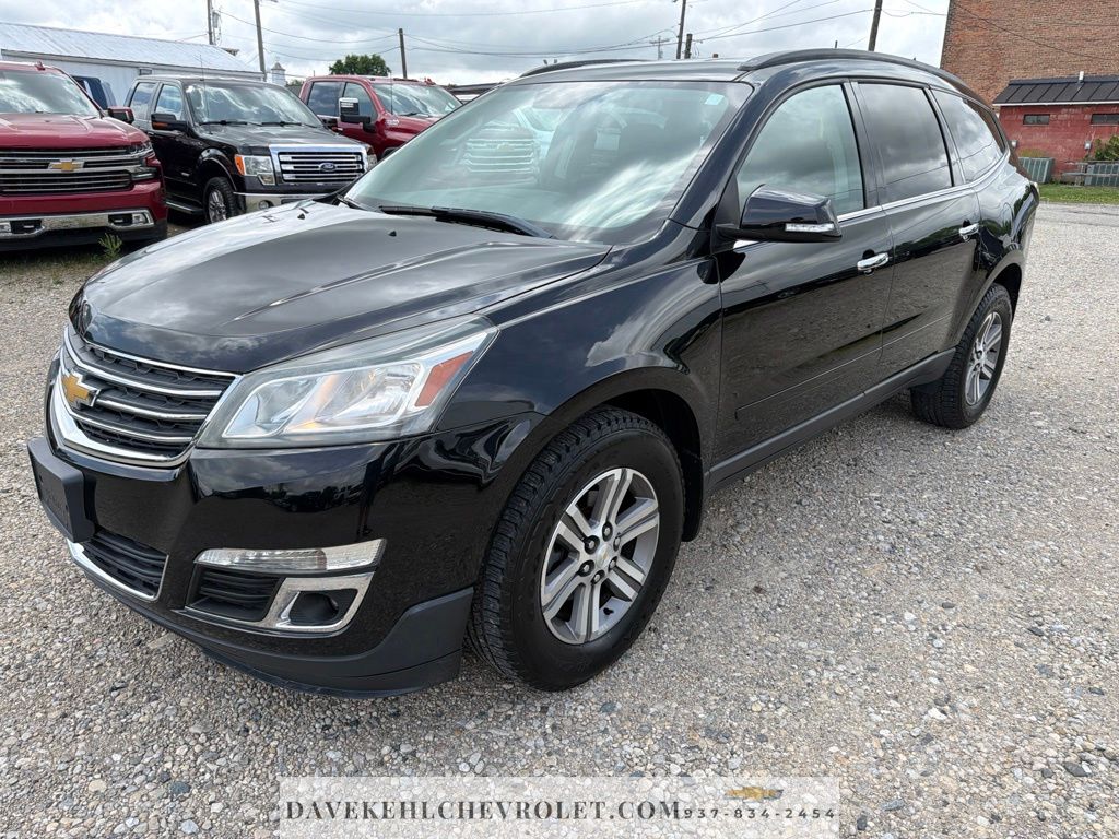 Mosaic Black Metallic 2016 Chevrolet Traverse 1LT AWD SUV / Crossover All-Wheel Drive 6-Speed Automatic