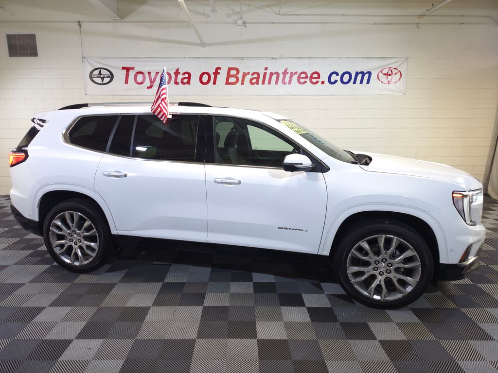 Summit White 2026 GMC Acadia SUV / Crossover Four-Wheel Drive 8-Speed Automatic