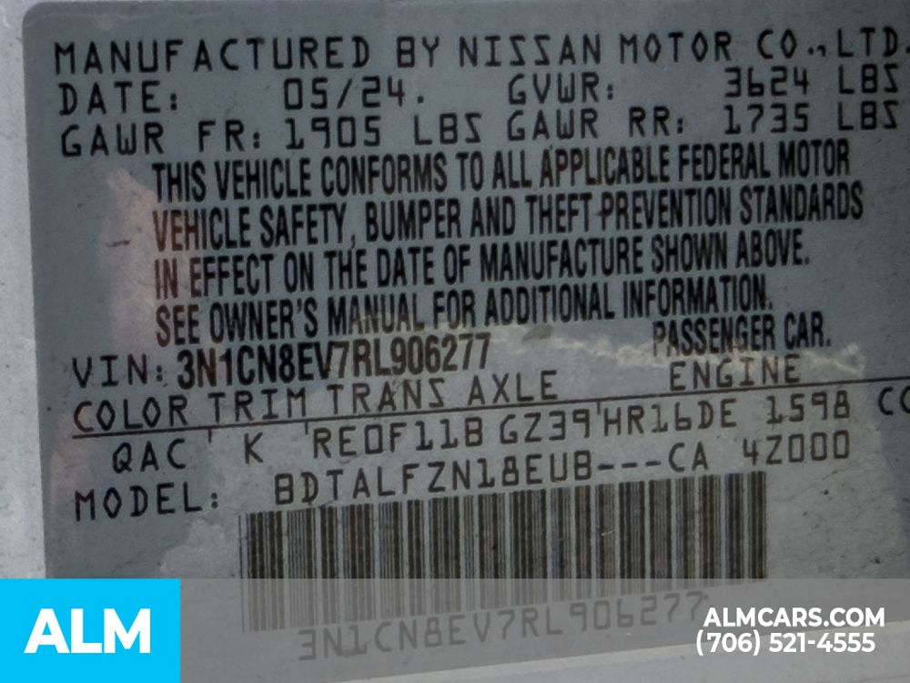Used 2024 White Nissan 1.6 SV image 16