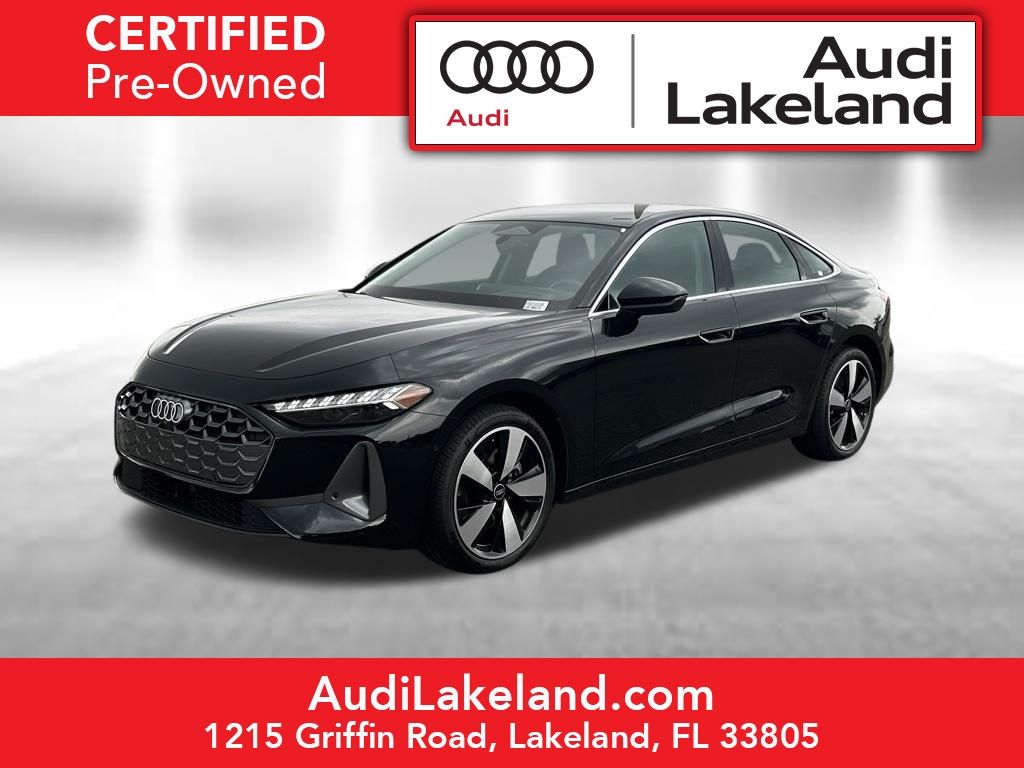 Black Metallic 2025 Audi A5 quattro Premium Plus Sedan Sedan All-Wheel Drive 7-Speed Automatic